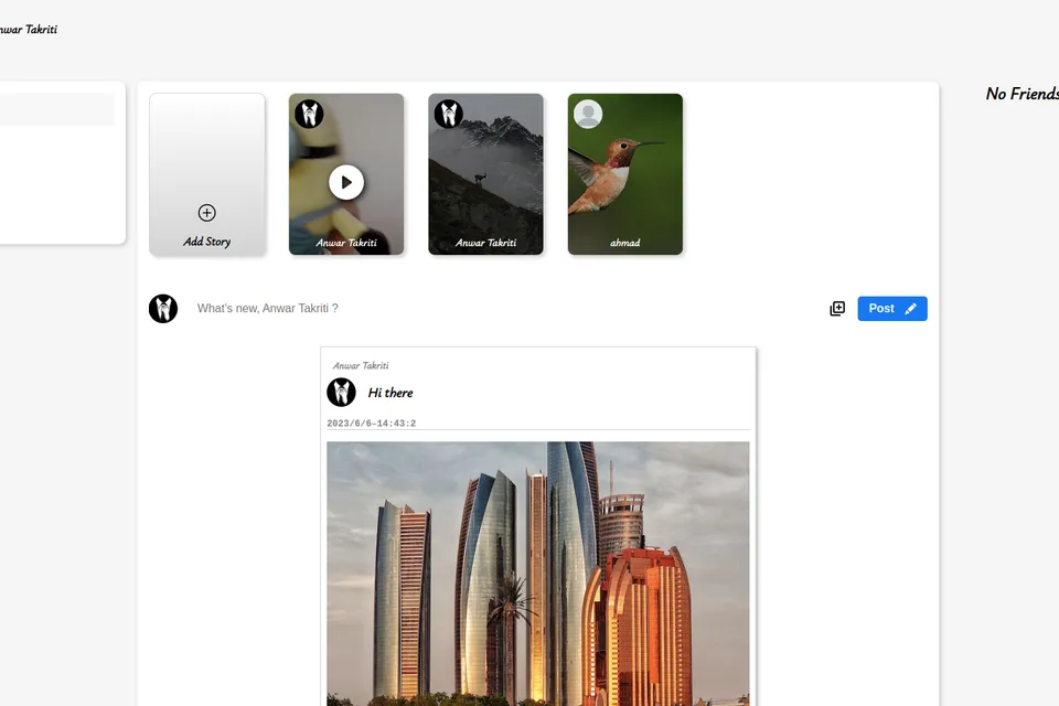 Social-website preview